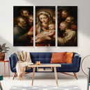 Religious Canvas Wall Art Print - Madonna and Child with by MyGreatCanvas | Canvas Wall Art Prints | Photo Prints & Wall Decor