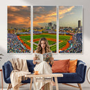Chicago Wrigley Field Wall Art Canvas Print – Iconic
