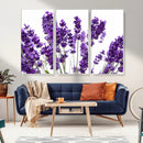 Lavender Flower Wall Art Canvas Print by MyGreatCanvas | Canvas Wall Art Prints | Photo Prints & Wall Decor