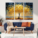 Golden Tree Wall Art – Framed Autumn Leaves Canvas Artwork, by MyGreatCanvas | Canvas Wall Art Prints | Photo Prints & Wall Decor