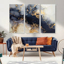 Black Marble Wall Art Canvas Print – Framed Abstract Gold by MyGreatCanvas | Canvas Wall Art Prints | Photo Prints & Wall Decor