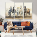 Wild Horses Wall Art Canvas Print, Framed Running Horses Art by MyGreatCanvas | Canvas Wall Art Prints | Photo Prints & Wall Decor