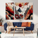 Abstract Mountain Wall Art – Framed Vibrant Landscape Canvas by MyGreatCanvas | Canvas Wall Art Prints | Photo Prints & Wall Decor