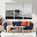 Black Wave Wall Art Canvas Print – Framed Abstract Surf by MyGreatCanvas | Canvas Wall Art Prints | Photo Prints & Wall Decor