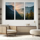 Yosemite Valley Wall Art Canvas Print – Framed Mountain