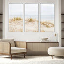 Beach Dunes Wall Art Canvas Print – Framed Serene Coastal by MyGreatCanvas | Canvas Wall Art Prints | Photo Prints & Wall Decor
