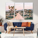 Joshua Tree Wall Art Canvas Print – Framed Desert Road Scene by MyGreatCanvas | Canvas Wall Art Prints | Photo Prints & Wall Decor