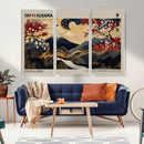 Modern Japanese Wall Art Canvas Print – Framed Abstract by MyGreatCanvas | Canvas Wall Art Prints | Photo Prints & Wall Decor