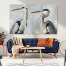 Bird Canvas Decor Wall Art Canvas Print – Framed Coastal