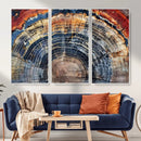 Tree Rings Wall Art Canvas Print – Framed Wood Art Picture by MyGreatCanvas | Canvas Wall Art Prints | Photo Prints & Wall Decor