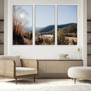 Rustic Landscape Wall Art Canvas Print – Serene Valley Scene
