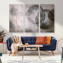 Abstract Grey Gold Wall Art – Modern Geometric Canvas by MyGreatCanvas | Canvas Wall Art Prints | Photo Prints & Wall Decor
