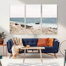 Coastal Ocean View Wall Art Canvas Print – Serene Rocky by MyGreatCanvas | Canvas Wall Art Prints | Photo Prints & Wall Decor