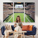 Chicago Bears Soldiers Field Wall Art Canvas Print – Framed