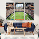 Chicago Bears Soldiers Field Wall Art Canvas Print – Framed