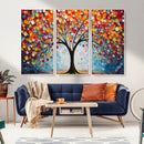Vibrant Tree of Life Canvas Wall Art – Colorful Abstract by MyGreatCanvas | Canvas Wall Art Prints | Photo Prints & Wall Decor