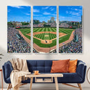 Wrigley Field Baseball Stadium Canvas Wall Art – Packed by MyGreatCanvas | Canvas Wall Art Prints | Photo Prints & Wall Decor