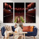 Tennessee Neyland Stadium Wall Art, Sports Arena Canvas