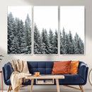 Misty Mountain Forest Canvas Print, Foggy Pine Trees Nature by MyGreatCanvas | Canvas Wall Art Prints | Photo Prints & Wall Decor