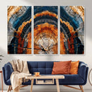 Abstract Wood Grain Canvas Print, Tree Ring Pattern Wall by MyGreatCanvas | Canvas Wall Art Prints | Photo Prints & Wall Decor