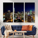 Atlanta Skyline Wall Art Canvas Print – Modern Cityscape by MyGreatCanvas | Canvas Wall Art Prints | Photo Prints & Wall Decor