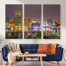 Baltimore Skyline Wall Art Canvas Print, Baltimore Downtown by MyGreatCanvas | Canvas Wall Art Prints | Photo Prints & Wall Decor