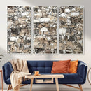Texas Longhorn Cow Farmhouse Animals Wall Art Canvas Print - by MyGreatCanvas | Canvas Wall Art Prints | Photo Prints & Wall Decor