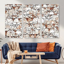 Abstract Longhorn Herd Wall Art Canvas Print - Abstract by MyGreatCanvas | Canvas Wall Art Prints | Photo Prints & Wall Decor