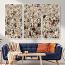 Abstract Longhorn Wall Art Canvas Print - Farm Animal by MyGreatCanvas | Canvas Wall Art Prints | Photo Prints & Wall Decor