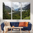 Yosemite Valley Wall Art Canvas Print – Misty Mountain by MyGreatCanvas | Canvas Wall Art Prints | Photo Prints & Wall Decor