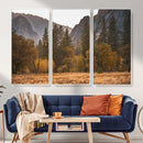 Yosemite Valley Autumn Forest Landscape Wall Art Canvas by MyGreatCanvas | Canvas Wall Art Prints | Photo Prints & Wall Decor