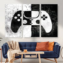 Abstract Gaming Controller Wall Art Canvas Print by MyGreatCanvas | Canvas Wall Art Prints | Photo Prints & Wall Decor