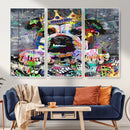 Graffiti Dog Wall Art Decor for Teen Bedroom - Abstract by MyGreatCanvas | Canvas Wall Art Prints | Photo Prints & Wall Decor