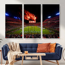 Auburn Stadium Wall Art Canvas Print, College Football Night by MyGreatCanvas | Canvas Wall Art Prints | Photo Prints & Wall Decor