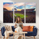 Auburn Stadium Sunset Wall Art Canvas Print, Jordan Hare by MyGreatCanvas | Canvas Wall Art Prints | Photo Prints & Wall Decor