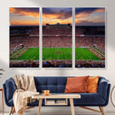 Oklahoma Sooners Stadium Wall Art Canvas Print, College by MyGreatCanvas | Canvas Wall Art Prints | Photo Prints & Wall Decor