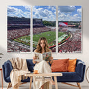 Georgia Bulldogs Stadium Wall Art Canvas Print, Sanford
