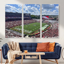 Georgia Bulldogs Stadium Wall Art Canvas Print, Sanford by MyGreatCanvas | Canvas Wall Art Prints | Photo Prints & Wall Decor