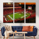 Georgia Bulldogs Stadium Wall Art Canvas Print, Sanford by MyGreatCanvas | Canvas Wall Art Prints | Photo Prints & Wall Decor