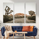Joshua Tree Desert Wall Art Canvas Print, Minimal by MyGreatCanvas | Canvas Wall Art Prints | Photo Prints & Wall Decor