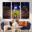Oklahoma Memorial Stadium Wall Art Canvas Print – Oklahoma