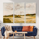 Watercolor Abstract Countryside Wall Art Canvas Print, by MyGreatCanvas | Canvas Wall Art Prints | Photo Prints & Wall Decor