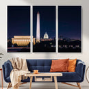 Washington White House Skyline Wall Art Canvas Print – by MyGreatCanvas | Canvas Wall Art Prints | Photo Prints & Wall Decor