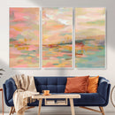 Abstract Pastel Landscape Wall Art Canvas Print – Soft Pink by MyGreatCanvas | Canvas Wall Art Prints | Photo Prints & Wall Decor
