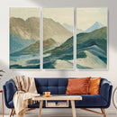 Abstract Mountain Landscape Wall Art Canvas Print – Textured by MyGreatCanvas | Canvas Wall Art Prints | Photo Prints & Wall Decor