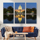 US Capitol Building Wall Art Canvas Print – Washington DC by MyGreatCanvas | Canvas Wall Art Prints | Photo Prints & Wall Decor