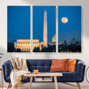 Washington DC Skyline Wall Art Canvas Print – Lincoln by MyGreatCanvas | Canvas Wall Art Prints | Photo Prints & Wall Decor