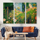 Gustav Klimt Boho Mountain Landscape Large Wall Art, by MyGreatCanvas | Canvas Wall Art Prints | Photo Prints & Wall Decor