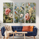 Vintage Birds and Flowers Wall Art Canvas Print, Botanical by MyGreatCanvas | Canvas Wall Art Prints | Photo Prints & Wall Decor