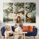 Old Oak Tree Canvas Wall Art, Turner Inspired Romantic by MyGreatCanvas | Canvas Wall Art Prints | Photo Prints & Wall Decor